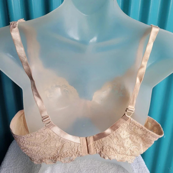 Beige Lace Bra 40DDD underwire Three hooks Smart and Sexy - Picture 14 of 16